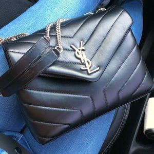 Saint Laurent
Loulou Small Quilted Leather Crossbody